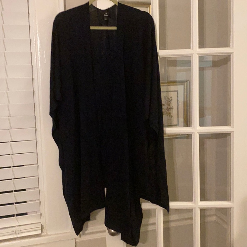 Echo Navy Shawl